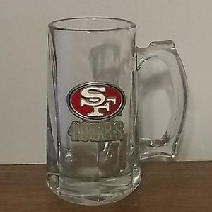 San Francisco 49ers beer mug